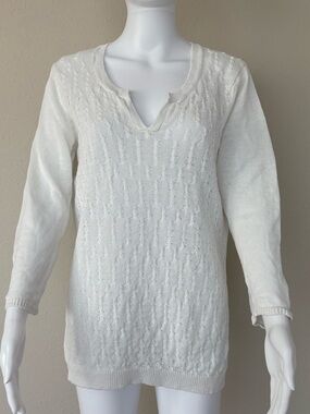 Tommy Bahama Linen V-Neck Sweater